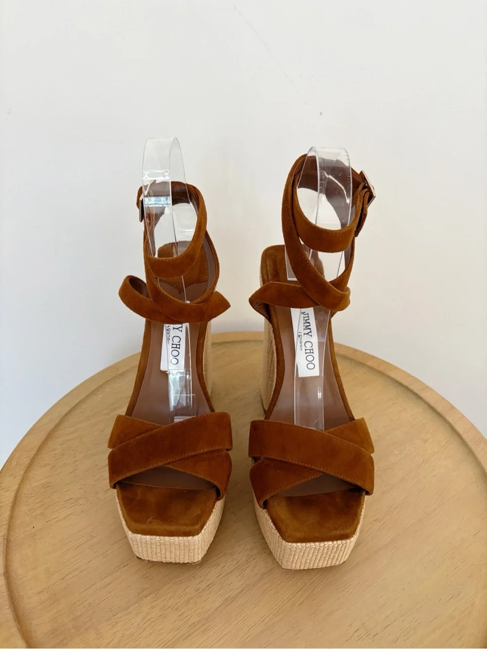 Jimmy Choo Gaia 140 Platform Heels